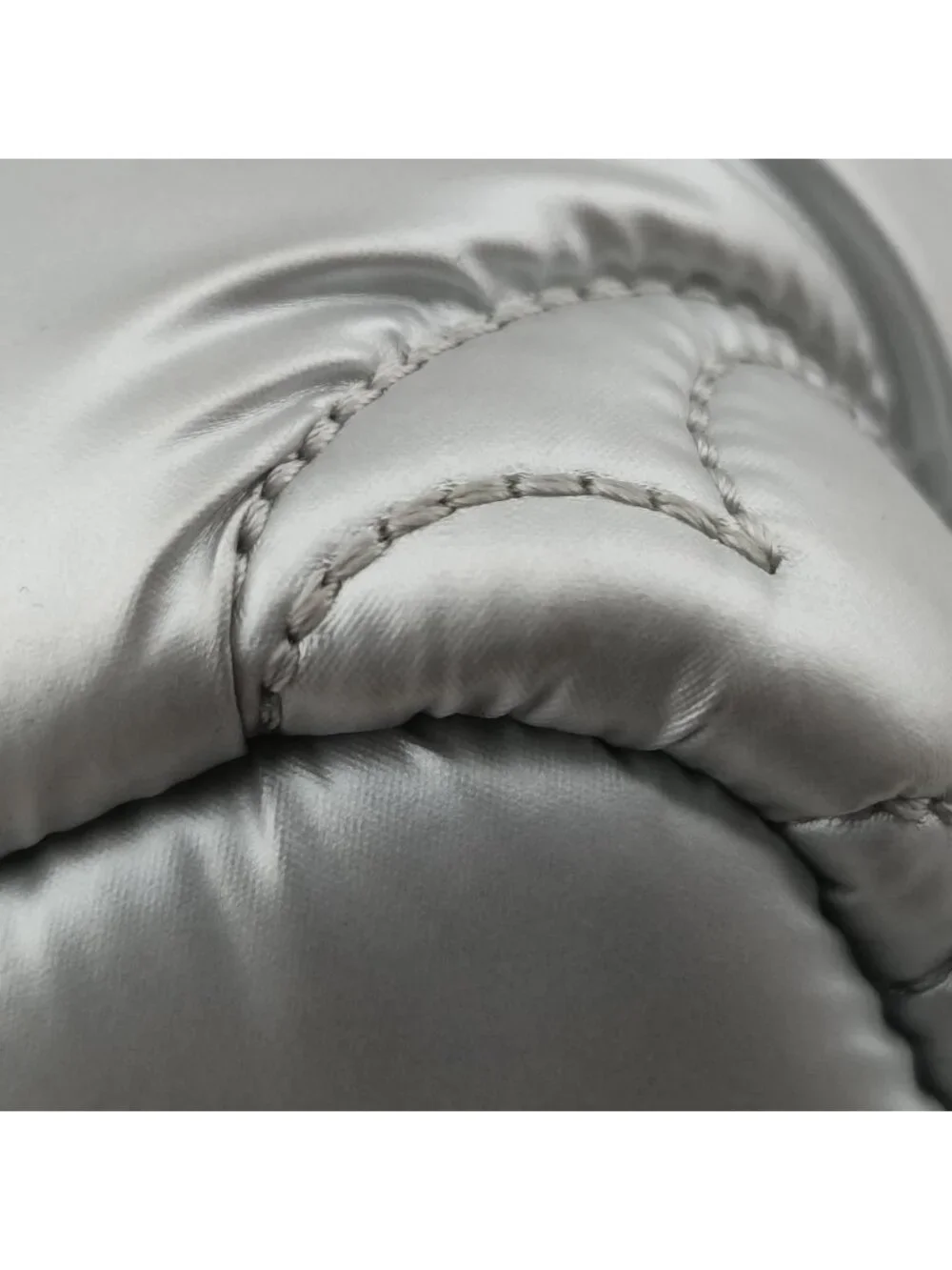 Louis Vuitton Speedy Bandouliere 25 Silver Recycled Metallic Nylon Handbag